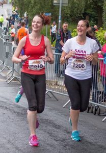 During the Caerphilly 10K