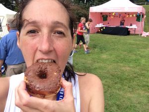 Severn Bridge Half Marathon donut reward