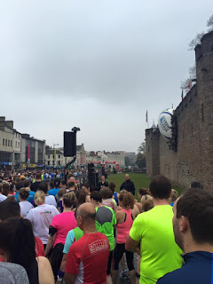 Cardiff Half Marathon start